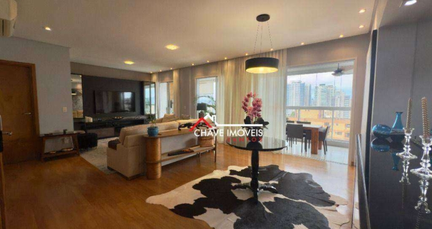 Apartamento Alto padrão  com 3 dormitórios à venda, 160 m² por R$ 2.450.000 - Embaré - Santos/SP