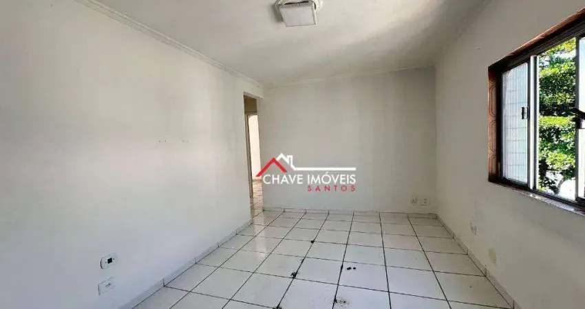 Apartamento com 3 dormitórios à venda, 70 m² por R$ 280.000,00 - Aparecida - Santos/SP