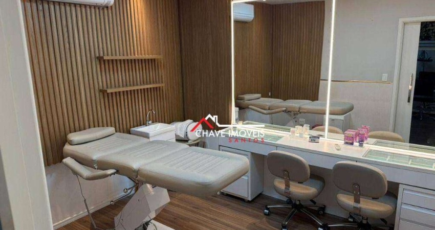 Sala para alugar, 15 m² por R$ 3.000,02/mês - Aparecida - Santos/SP