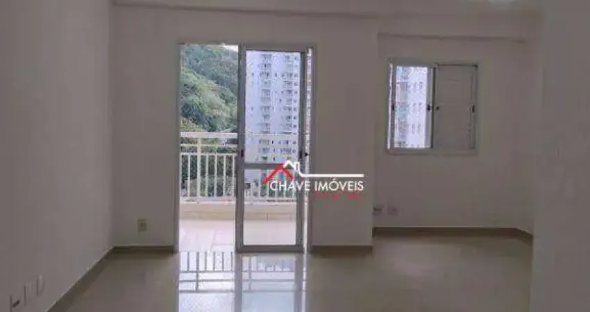 Apartamento com 2 dormitórios para alugar, 84 m² por R$ 4.700,02/mês - Marapé - Santos/SP