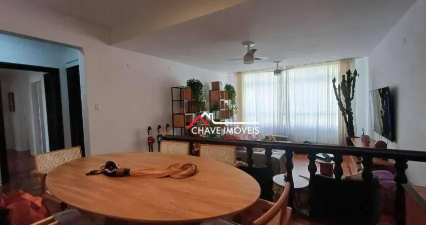 Apartamento com 3 dormitórios, 166 m² - venda por R$ 980.000,00 ou aluguel por R$ 6.800,01/mês - Pompéia - Santos/SP