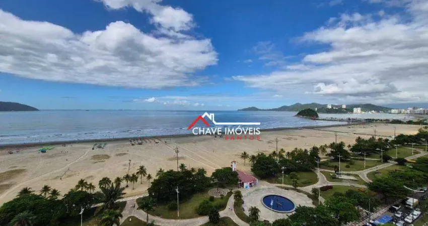 Apartamento à venda, 196 m² por r$ 2.200.000,00 - gonzaga - santos/sp