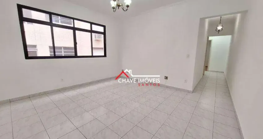 Apartamento com 2 dormitórios à venda, 74 m² por r$ 480.000,06 - campo grande - santos/sp