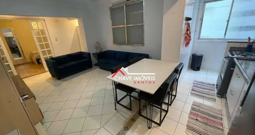 Apartamento à venda, 53 m² por r$ 680.000,00 - aparecida - santos/sp