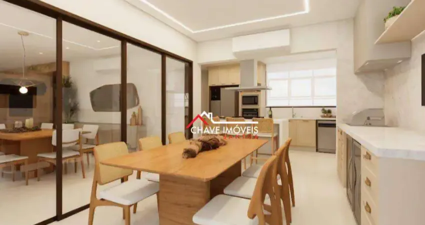 Apartamento com 4 dormitórios à venda, 291 m² por r$ 4.290.000,03 - embaré - santos/sp