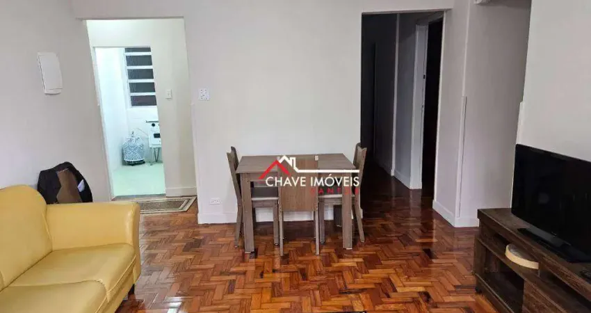 Apartamento à venda, 98 m² por r$ 600.000,00 - gonzaga - santos/sp
