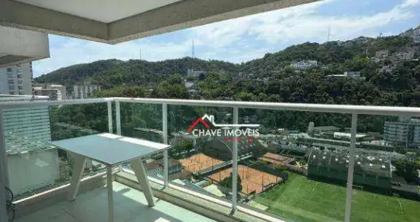Apartamento com 1 dormitório à venda, 48 m² por r$ 480.000,00 - josé menino - santos/sp