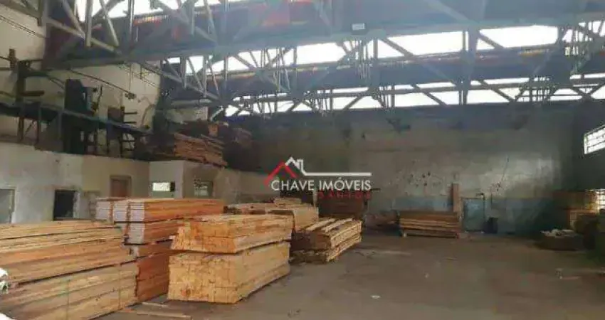 Galpão, 1089 m² - venda por r$ 5.000.000,00 ou aluguel por r$ 24.558,00/mês - chico de paula - santos/sp