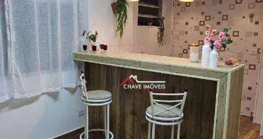 Studio com 1 dormitório à venda, 40 m² por r$ 379.000,00 - ponta da praia - santos/sp