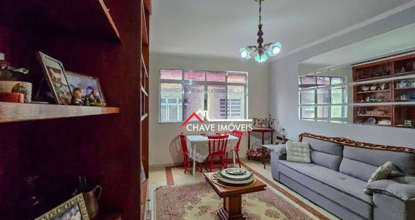 Apartamento com 2 dormitórios à venda, 100 m² por r$ 730.000,00 - aparecida - santos/sp