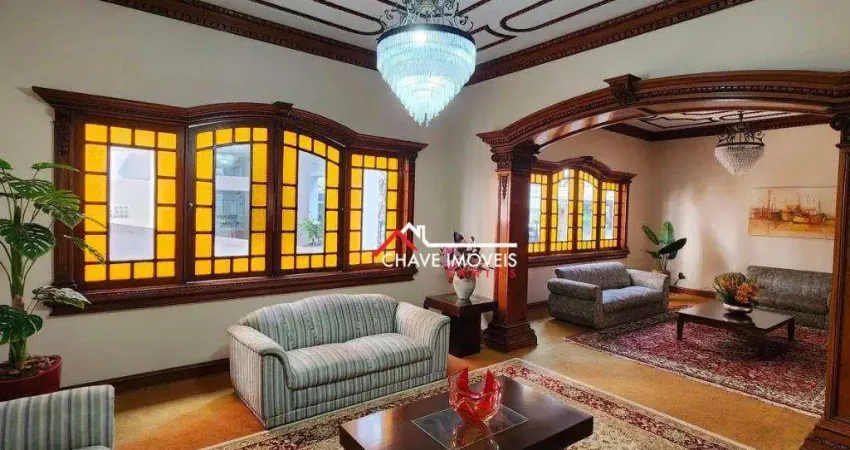 Apartamento com 4 dormitórios para alugar, 250 m² por r$ 8.880,00/mês - boqueirão - santos/sp