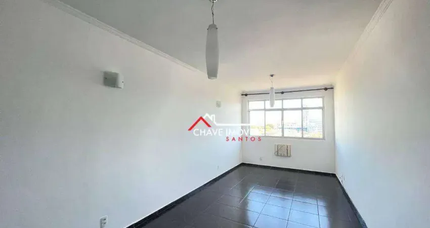 Apartamento com 3 dormitórios à venda, 130 m² por r$ 600.000,00 - boqueirão - santos/sp