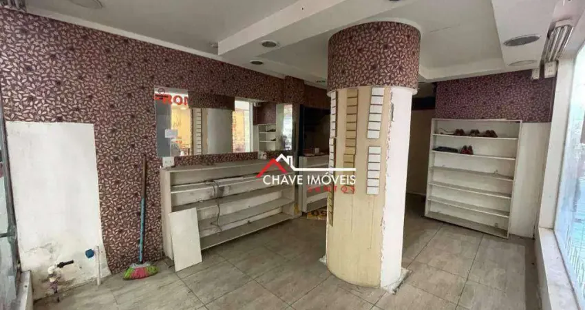 Loja para alugar, 40 m² por r$ 6.000,02/mês - gonzaga - santos/sp