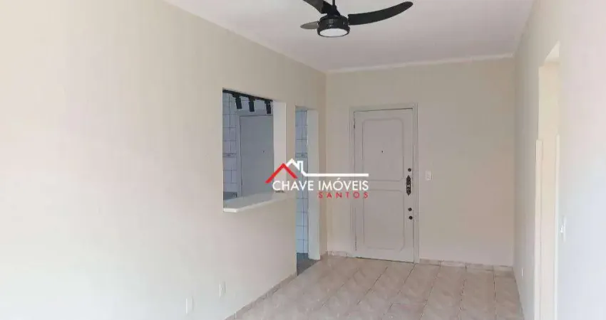 Apartamento com 2 dormitórios à venda, 74 m² por r$ 510.000,00 - embaré - santos/sp