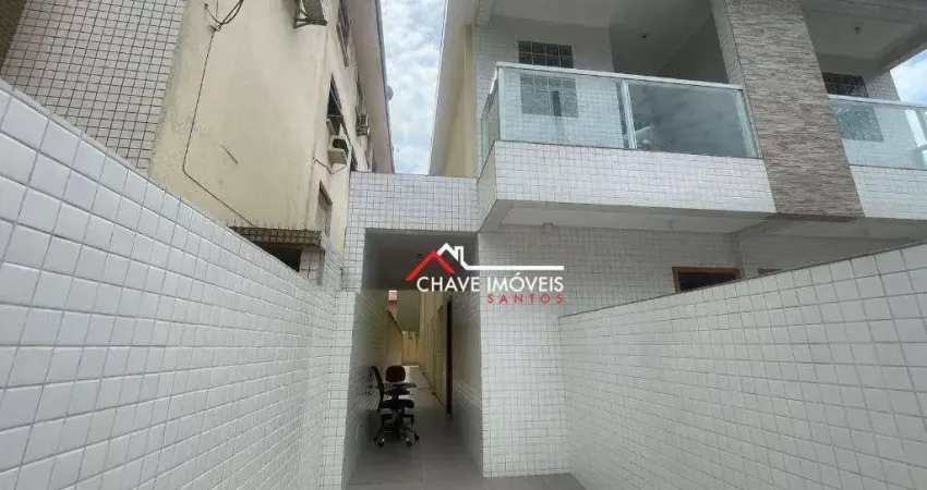 Casa com 3 dormitórios, 90 m² - venda por r$ 905.000,00 ou aluguel por r$ 4.335,00/mês - embaré - santos/sp