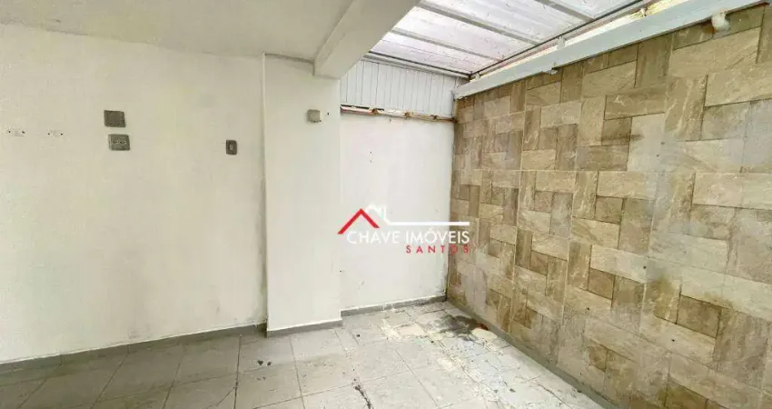 Village à venda, 88 m² por r$ 550.000,00 - estuário - santos/sp