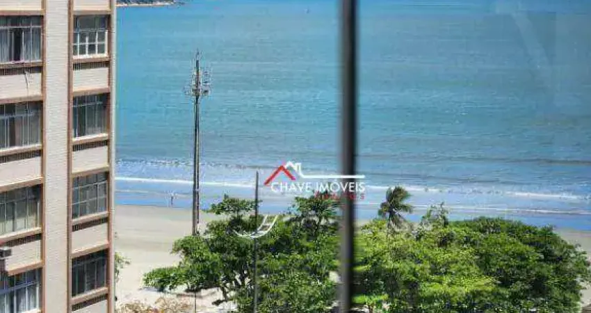 Apartamento com 3 dormitórios à venda, 121 m² por r$ 1.300.000,00 - embaré - santos/sp