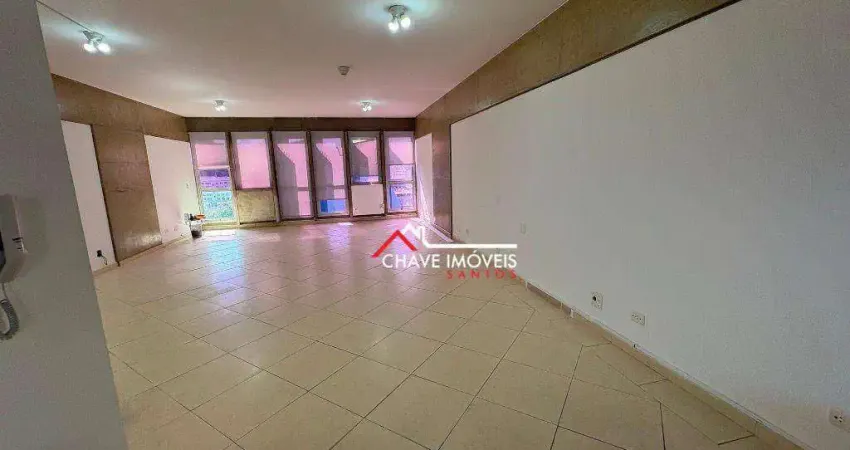 Sala para alugar, 80 m² por r$ 2.130,02/mês - centro - santos/sp