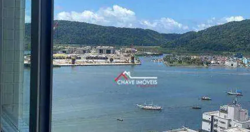 Apartamento com 3 dormitórios à venda, 197 m² por r$ 2.700.000,00 - ponta da praia - santos/sp