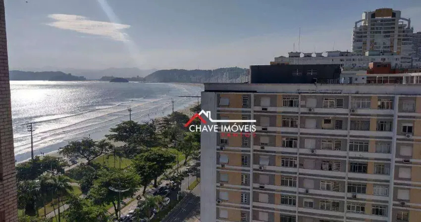 Kitnet com 1 dormitório à venda, 25 m² por r$ 300.000,00 - boqueirão - santos/sp