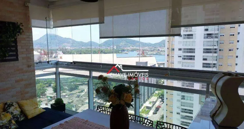 Apartamento à venda, 130 m² por R$ 1.150.000,00 - Ponta da Praia - Santos/SP