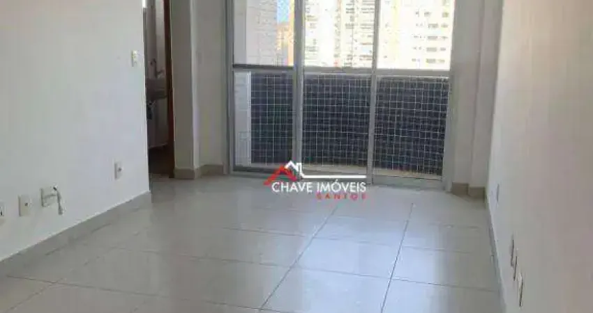 Apartamento com 1 dormitório para alugar, 57 m² por r$ 3.600,02/mês - ponta da praia - santos/sp