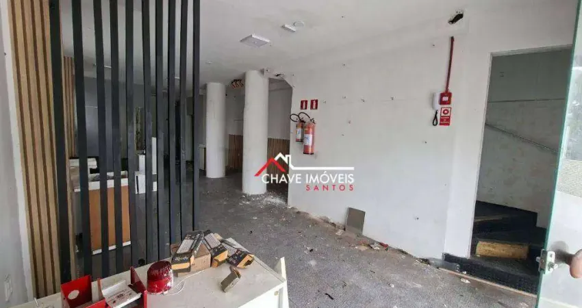 Loja à venda, 150 m² por r$ 950.000,00 - josé menino - santos/sp