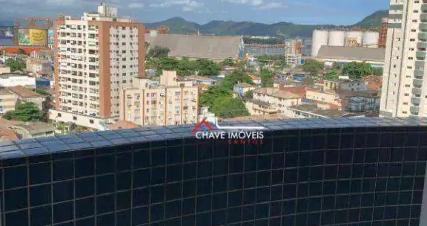 Apartamento com 1 dormitório para alugar, 57 m² por r$ 3.600,02/mês - ponta da praia - santos/sp