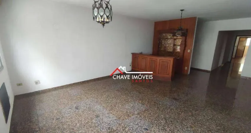 Apartamento com 3 dormitórios à venda, 188 m² por r$ 1.600.000,00 - gonzaga - santos/sp