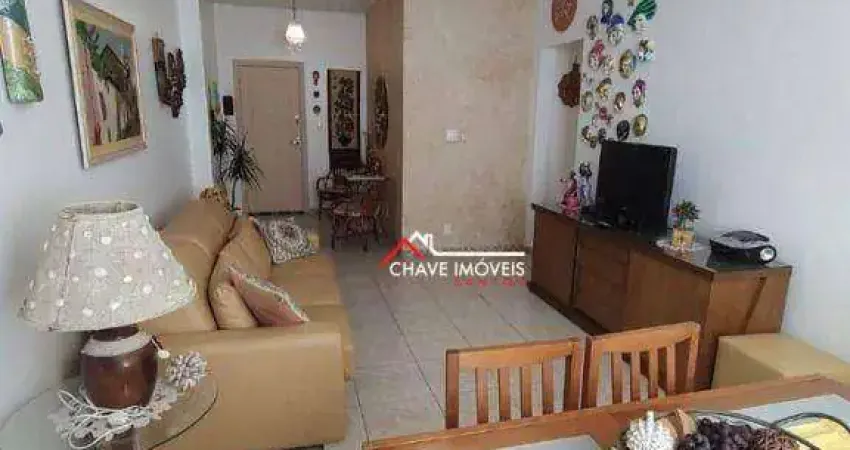 Apartamento com 3 dormitórios à venda, 108 m² por r$ 570.000,00 - josé menino - santos/sp