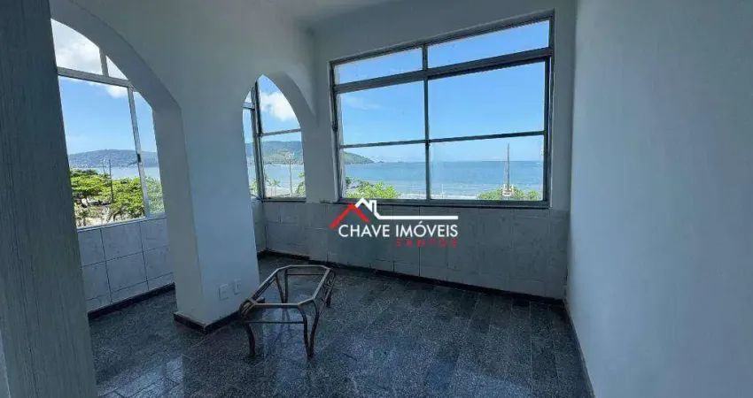 Apartamento com 1 dormitório à venda, 57 m² por R$ 345.000,00 - Embaré - Santos/SP