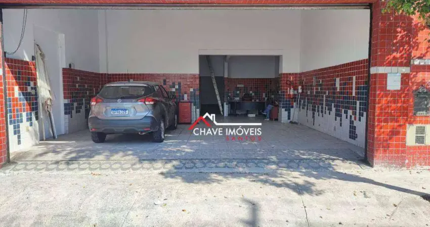 Loja para alugar, 424 m² por R$ 12.800,00/mês - Centro - Santos/SP