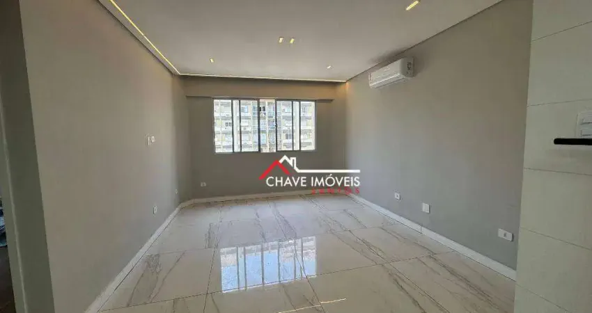 Apartamento com 2 dormitórios à venda, 85 m² por R$ 570.000,00 - Gonzaga - Santos/SP