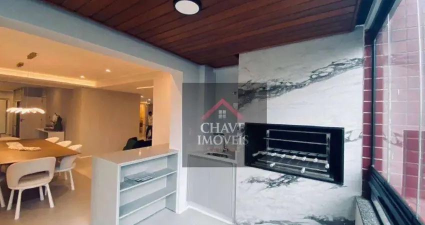 Apartamento com 3 dormitórios à venda, 295 m² por R$ 3.200.000 - Boqueirão - Santos/SP