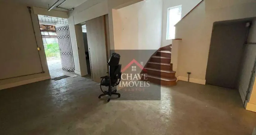 Casa com 4 dormitórios à venda, 430 m² por R$ 4.500.000,00 - Gonzaga - Santos/SP