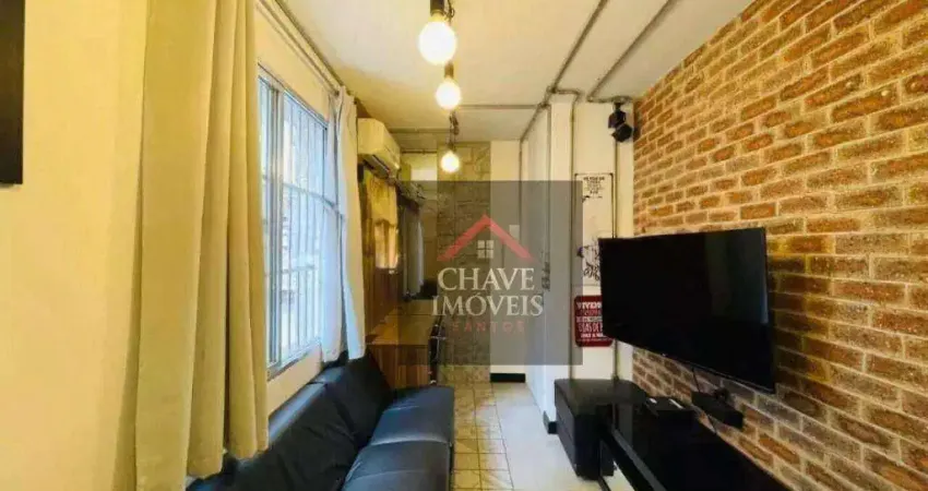 Apartamento com 1 quarto à venda na Rua da Paz, Boqueirão, Santos