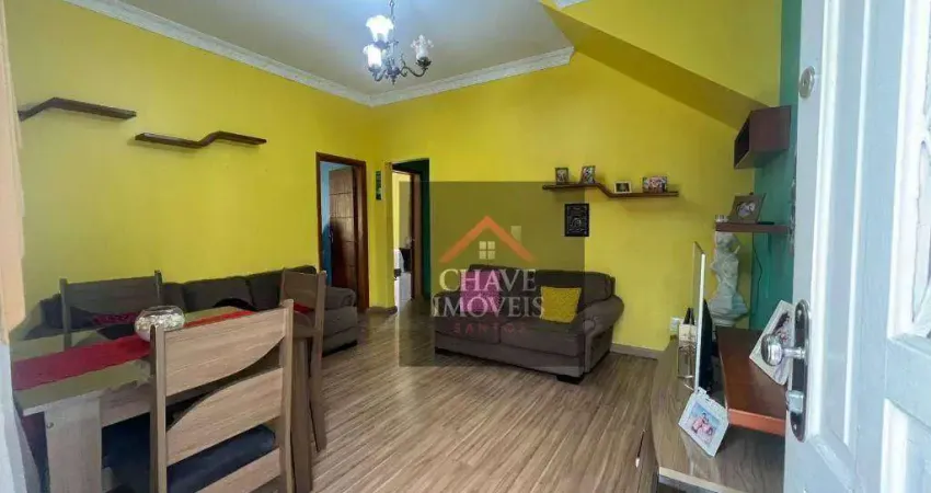 Apartamento com 2 dormitórios à venda, 83 m² por R$ 350.000,00 - Marapé - Santos/SP