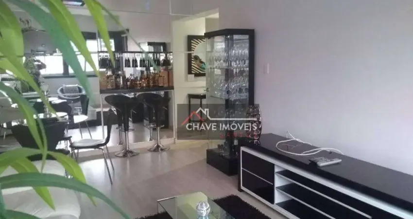 Flat com 2 dormitórios à venda, 47 m² por R$ 458.000,00 - Gonzaga - Santos/SP
