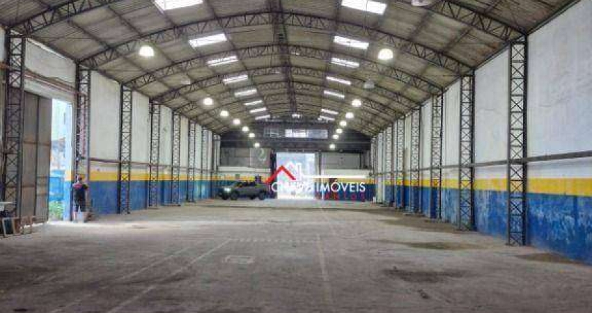 Galpão, 1100 m² - venda por R$ 5.500.000,00 ou aluguel por R$ 36.000,02/mês - Centro - Santos/SP