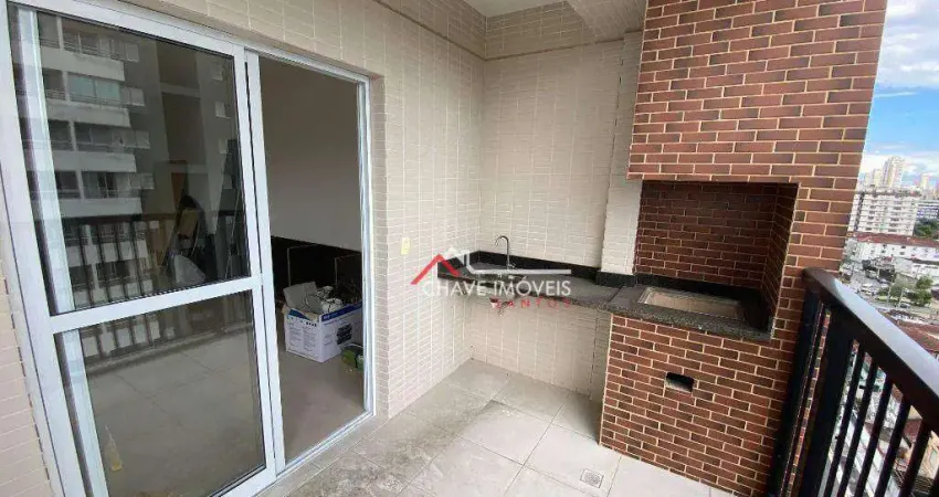 Apartamento Duplex à venda, 131 m² por R$ 989.000,00 - Vila Matias - Santos/SP