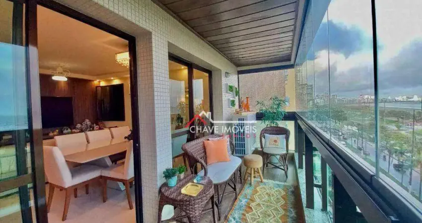 Apartamento com 2 dormitórios à venda, 185 m² por R$ 2.100.000,00 - Pompéia - Santos/SP