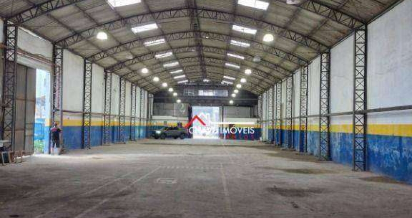 Galpão, 1100 m² - venda por R$ 5.500.000,00 ou aluguel por R$ 36.000,02/mês - Centro - Santos/SP