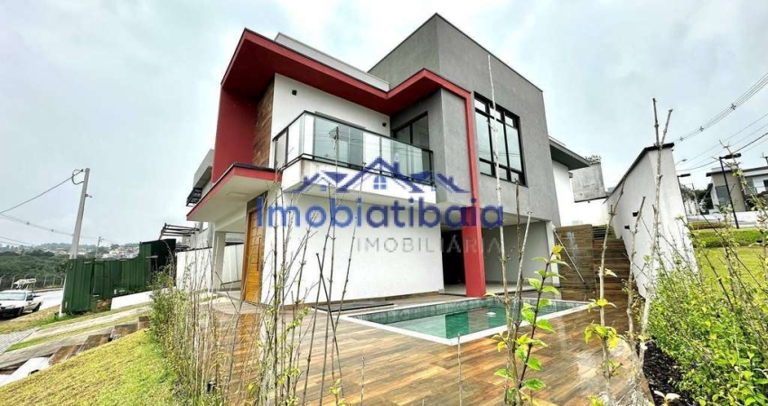 Casa moderna à venda Cond. Buona Vita Gold - Atibaia - 410m²