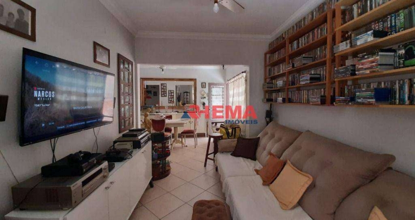 Apartamento com 3 dormitórios à venda, 66 m² por R$ 600.000,00 - Boqueirão - Santos/SP
