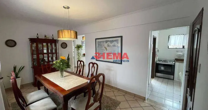 Cobertura com 4 dormitórios à venda, 180 m² por R$ 550.000,00 - Estuário - Santos/SP
