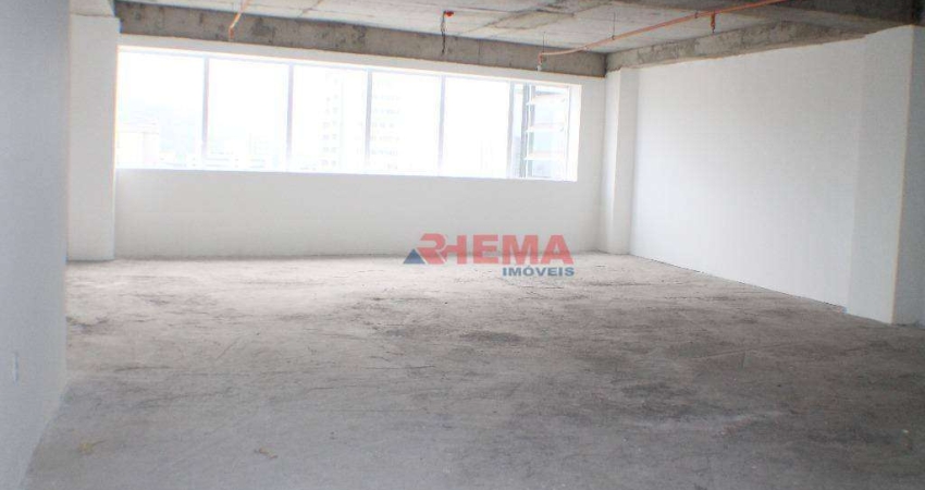 Sala para alugar, 161 m² por R$ 12.036,63/mês - Gonzaga - Santos/SP