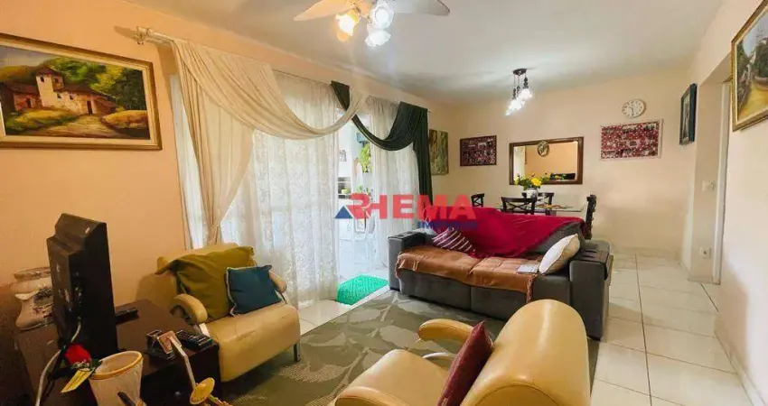 Apartamento com 3 dormitórios à venda, 111 m² por R$ 890.000,00 - Ponta da Praia - Santos/SP