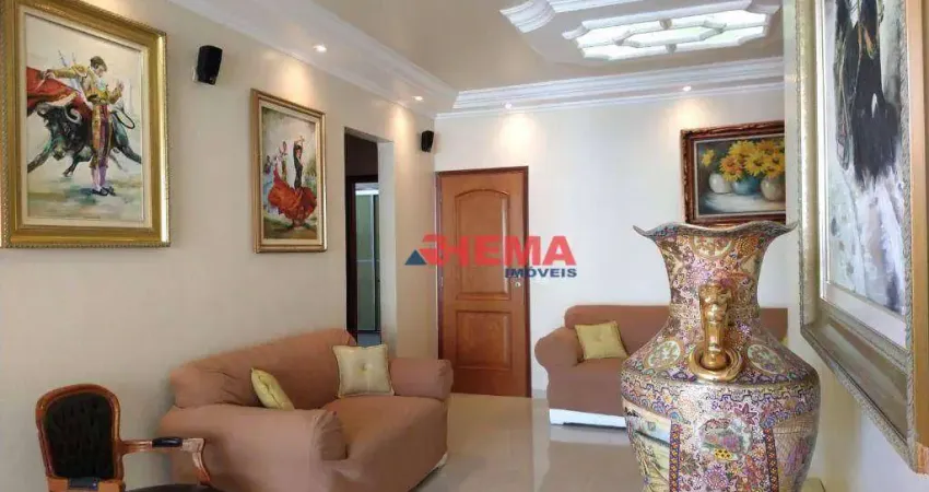 Apartamento com 2 dormitórios à venda, 115 m² - Embaré - Santos/SP