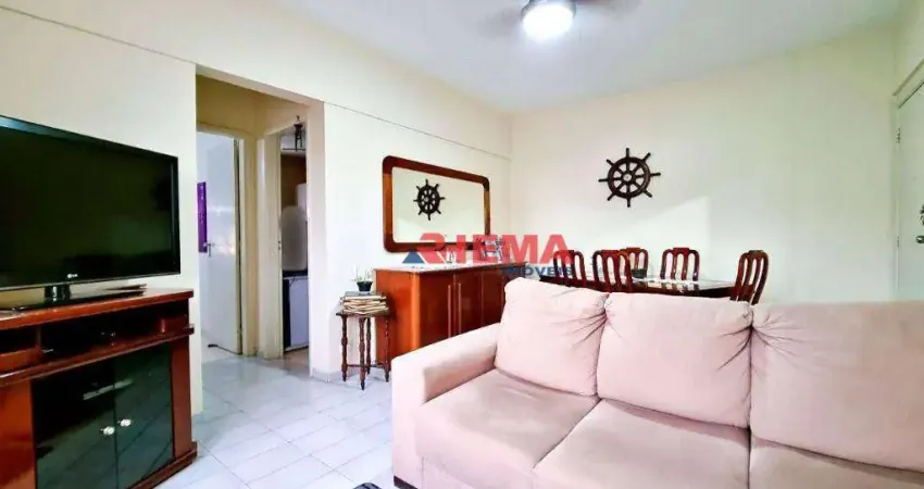Apartamento com 2 dormitórios à venda, 85 m² por R$ 420.000,00 - Campo Grande - Santos/SP