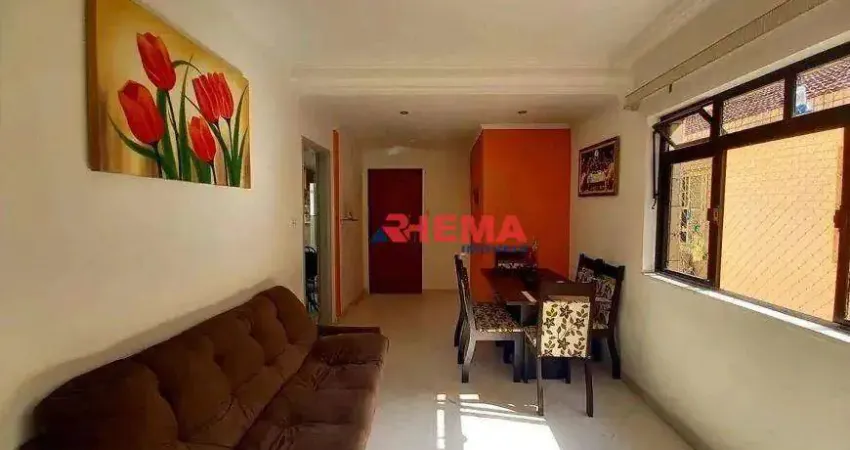 Apartamento com 3 dormitórios à venda, 99 m² por R$ 450.000,00 - Aparecida - Santos/SP
